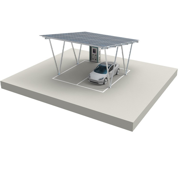 Solar Panel Carport Structure